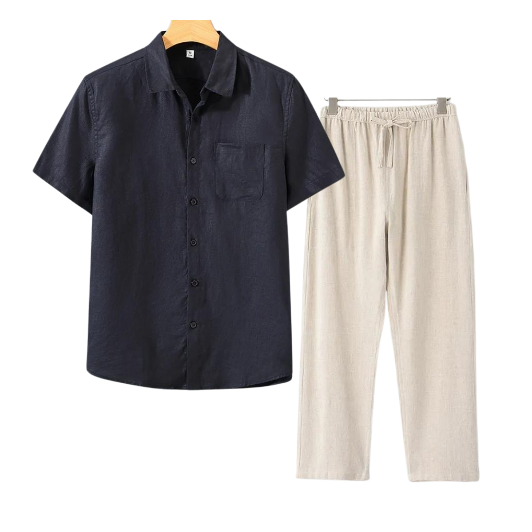 Arklen Linen Set (Short)