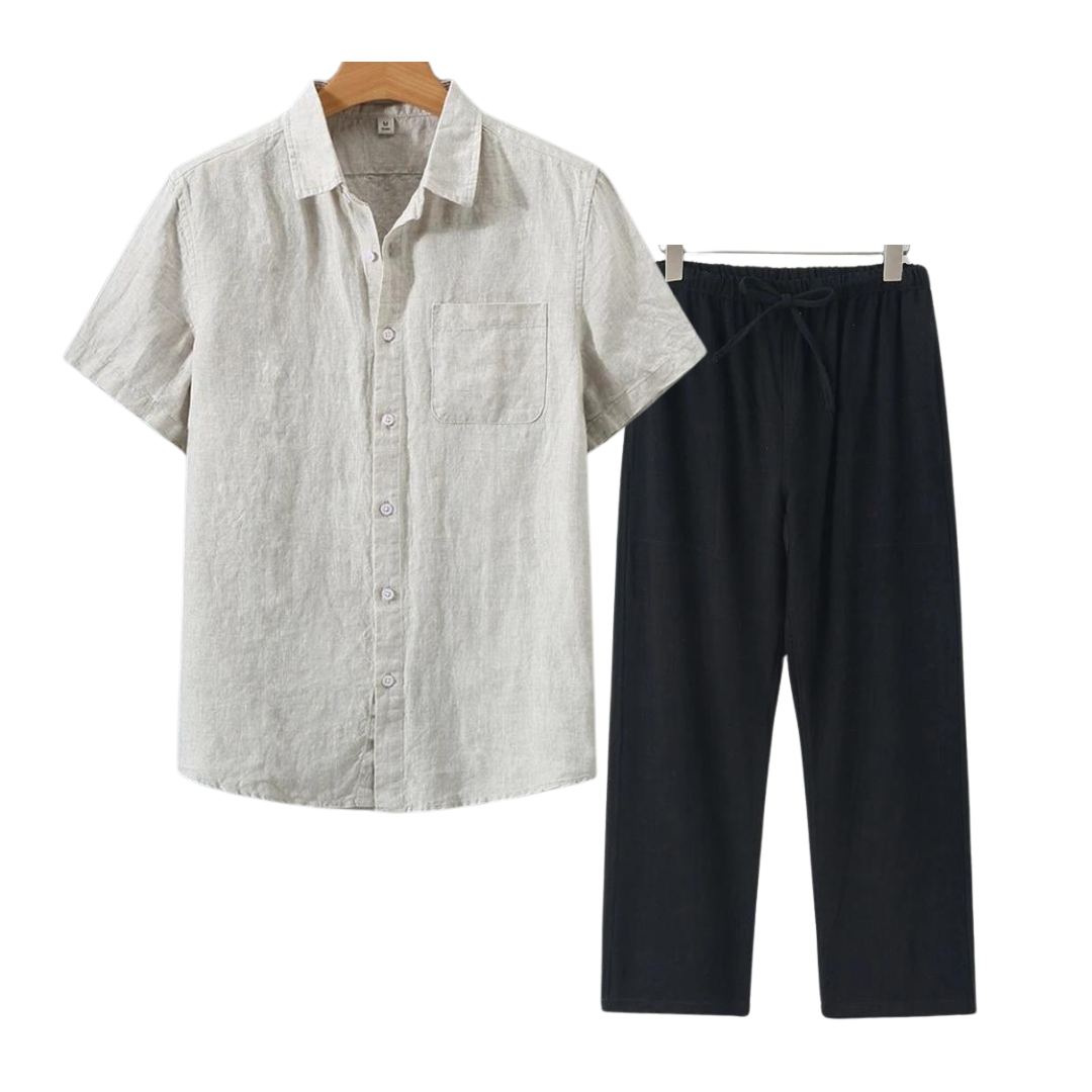 Arklen Linen Set (Short)
