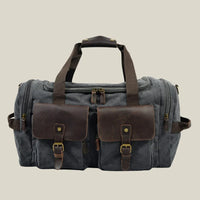 Slate Gray & Dark Leather