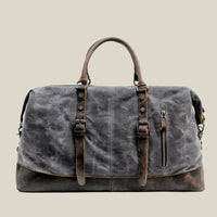 Slate Gray & Dark Leather