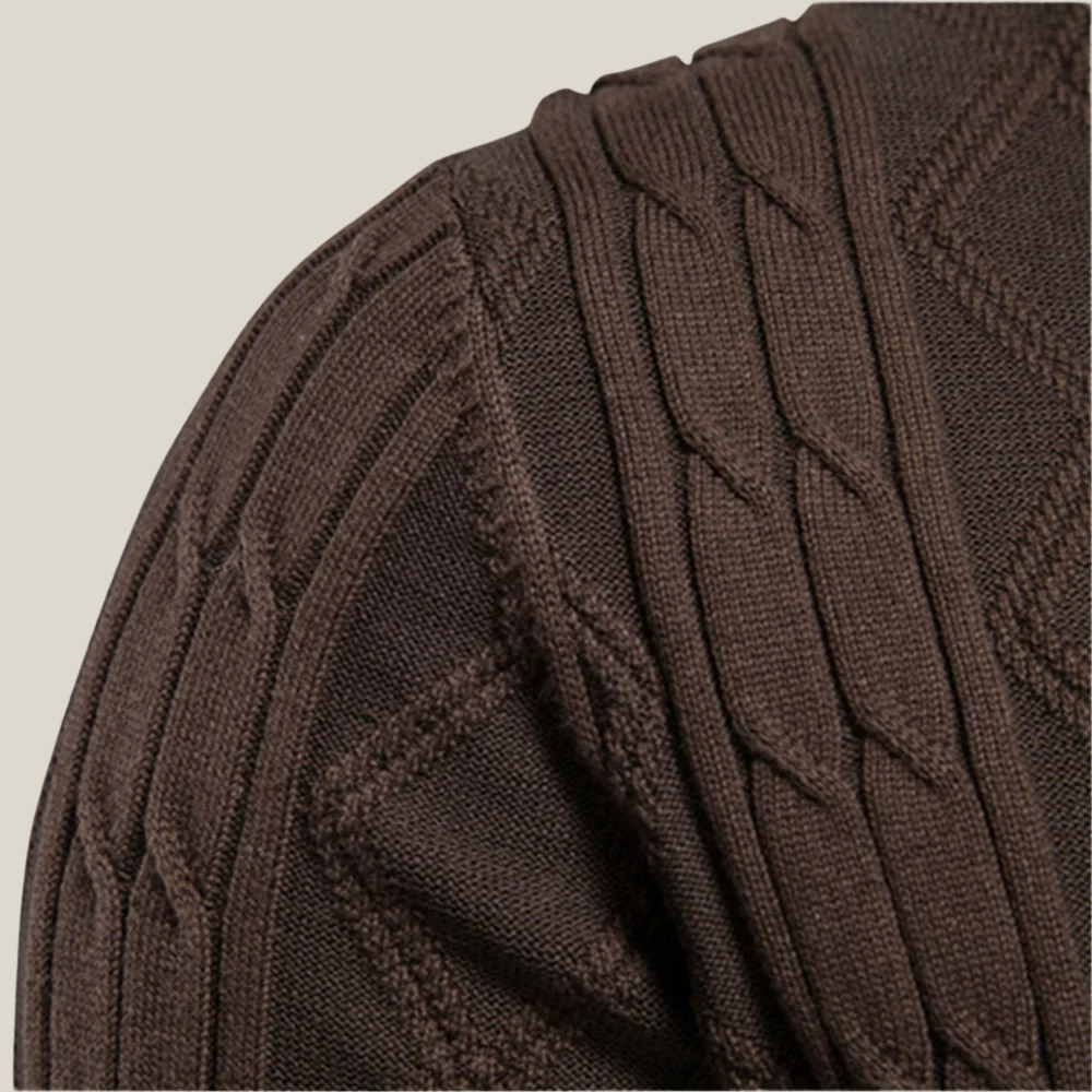 Arklen Cotton Cable Knit Sweater