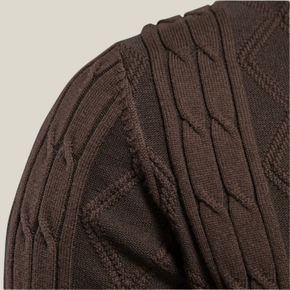 Arklen Cotton Cable Knit Sweater