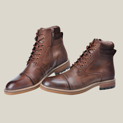 Timber Ridge Leather Boots - Arklen