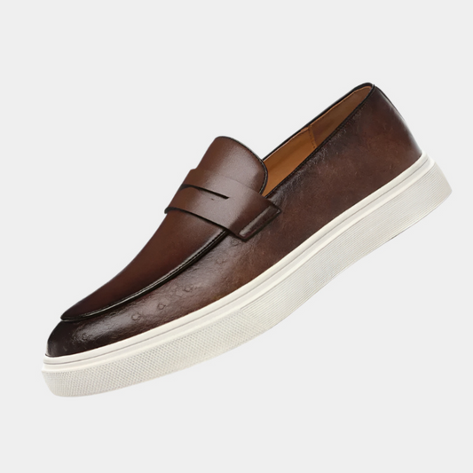 Elysian Leather Loafer Slip On Loafer