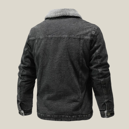 Arklen Sherpa-Lined Denim Jacket
