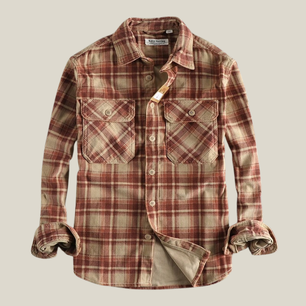 Arklen Timber Ridge Corduroy Flannel Shirt