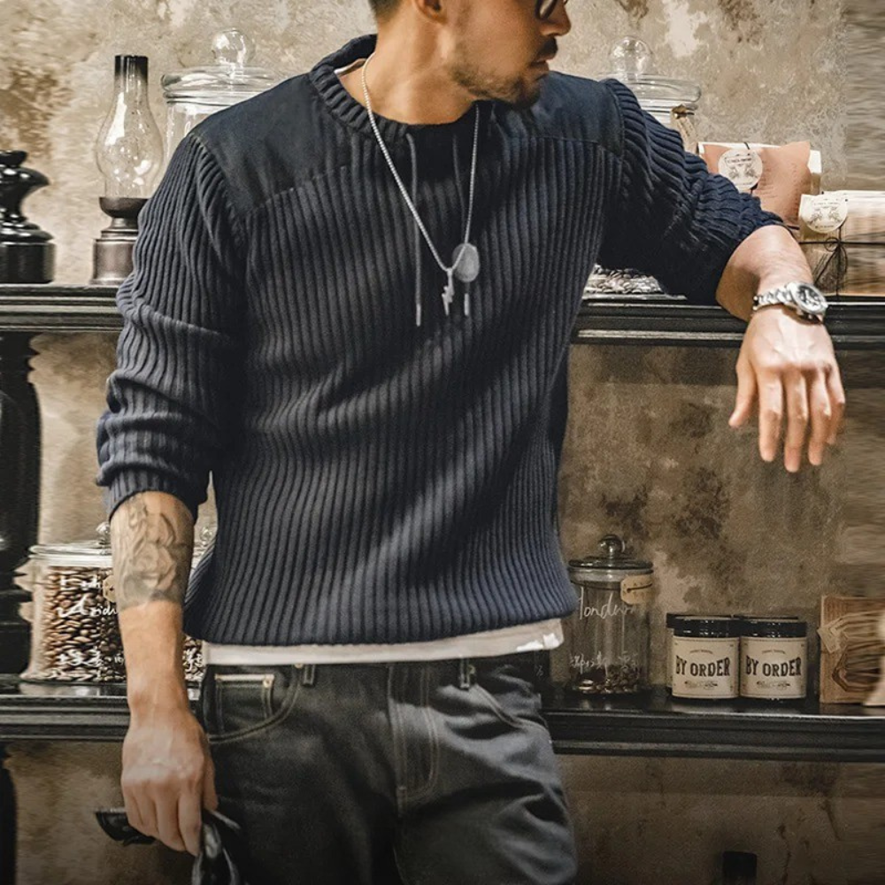 Arklen Knit Wool Sweater