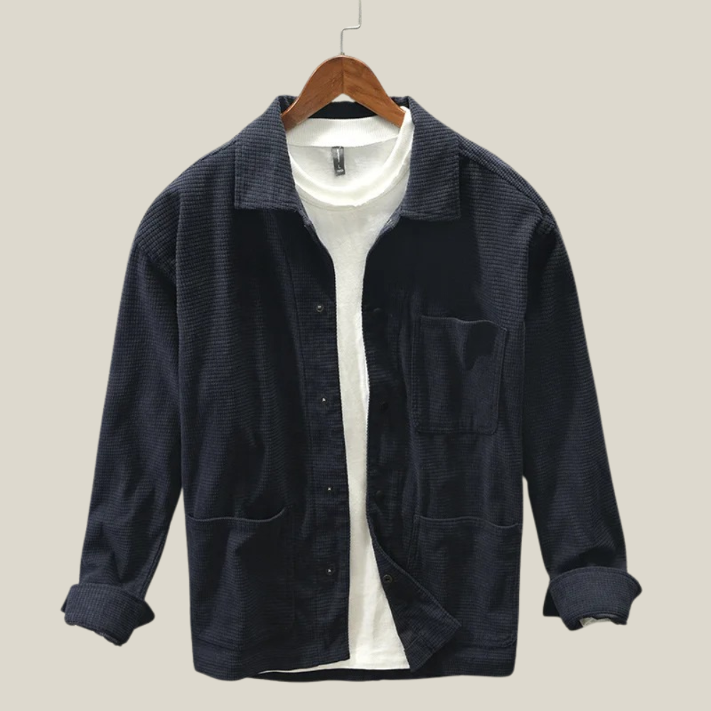 Arklen Textured Snap-Front Shirt