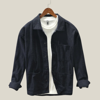 Arklen Textured Snap-Front Shirt