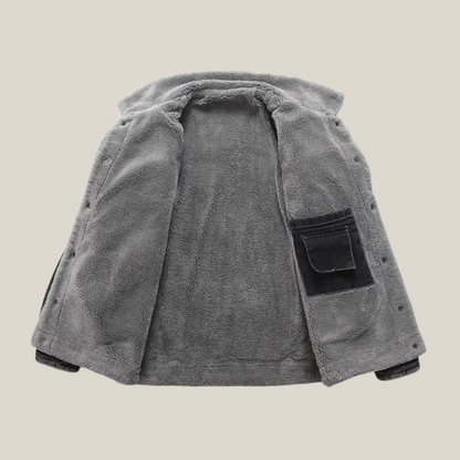 Arklen Sherpa-Lined Denim Jacket