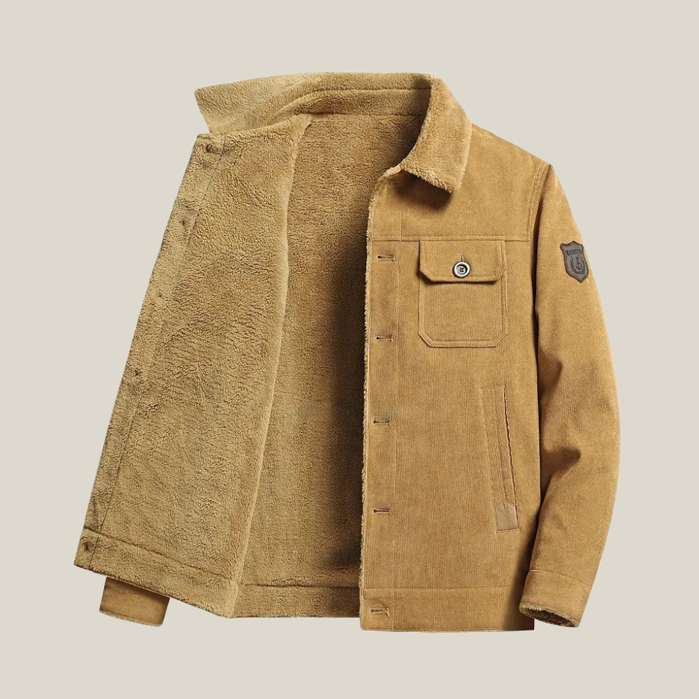 Arklen Sherpa-Lined Corduroy Jacket