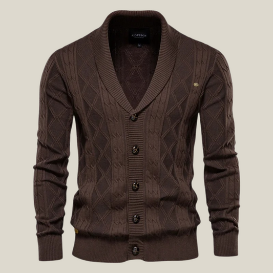 Arklen Cotton Cable Knit Sweater