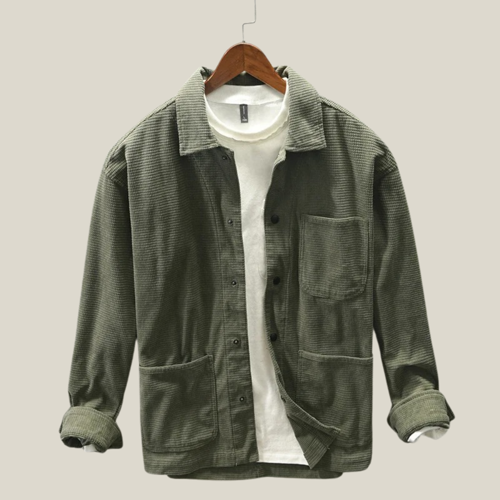 Arklen Textured Snap-Front Shirt