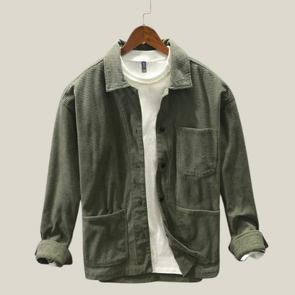 Arklen Textured Snap-Front Shirt