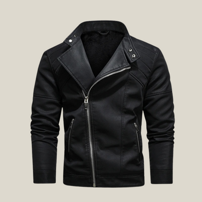 Arklen Rugged Biker Leather Jacket
