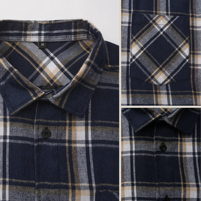 Arklen Men's Harbor Heavyweight Flannel Shirt