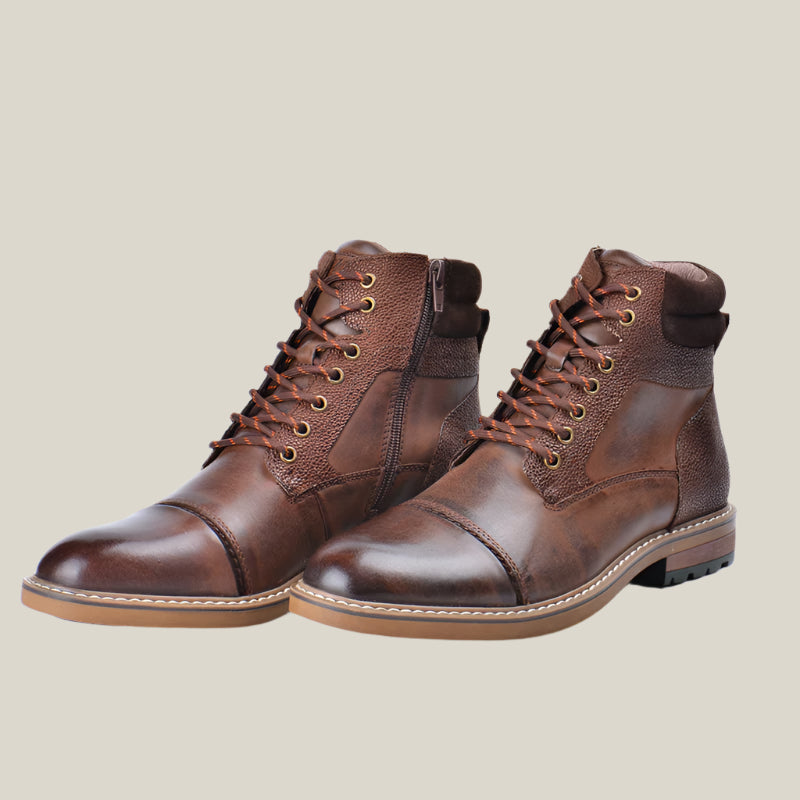 Timber Ridge Leather Boots - Arklen