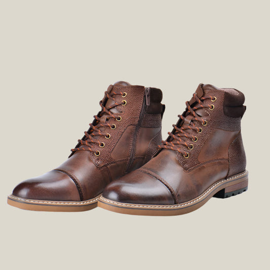 Timber Ridge Leather Boots - Arklen