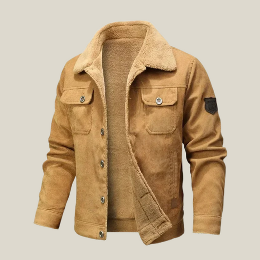 Arklen Sherpa-Lined Corduroy Jacket
