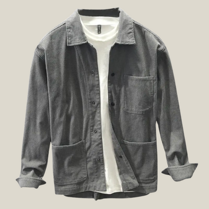 Arklen Textured Snap-Front Shirt