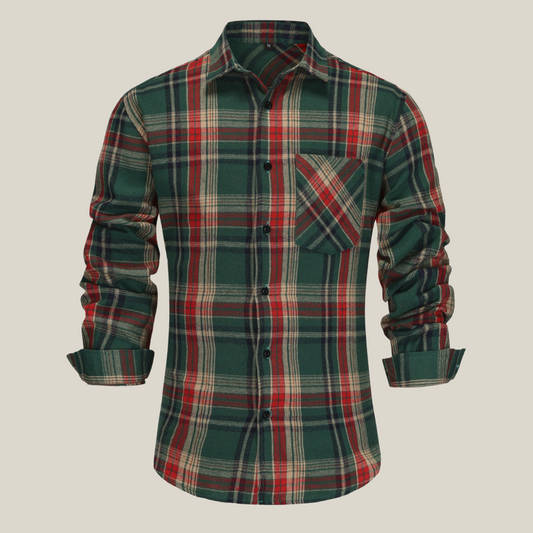 Men's Arklen Explorer Flannel Shirt - 100% Cotton