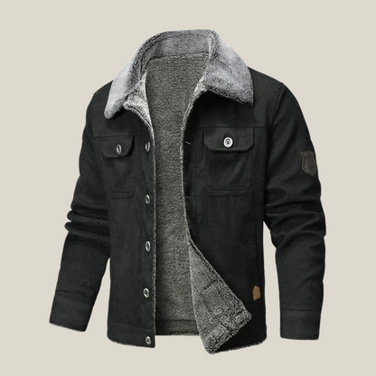Arklen Sherpa-Lined Corduroy Jacket