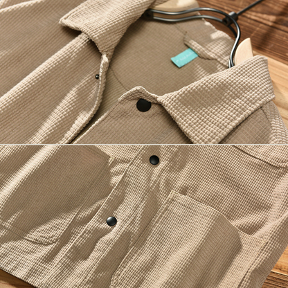 Arklen Textured Snap-Front Shirt