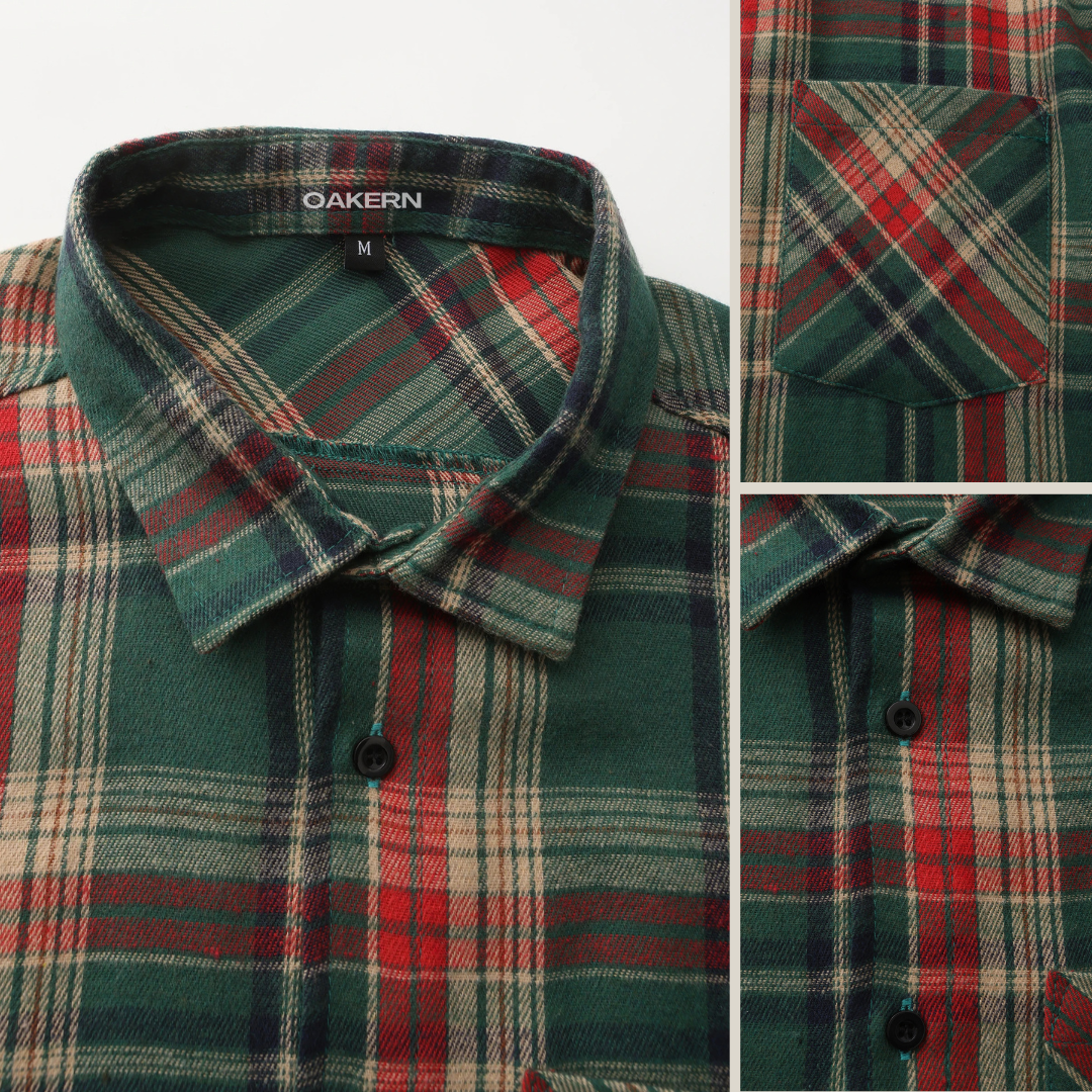 Men's Arklen Explorer Flannel Shirt - 100% Cotton