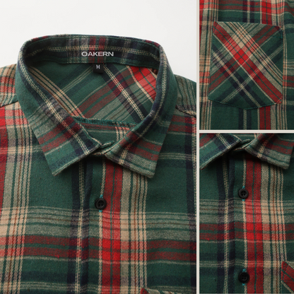 Men's Arklen Explorer Flannel Shirt - 100% Cotton