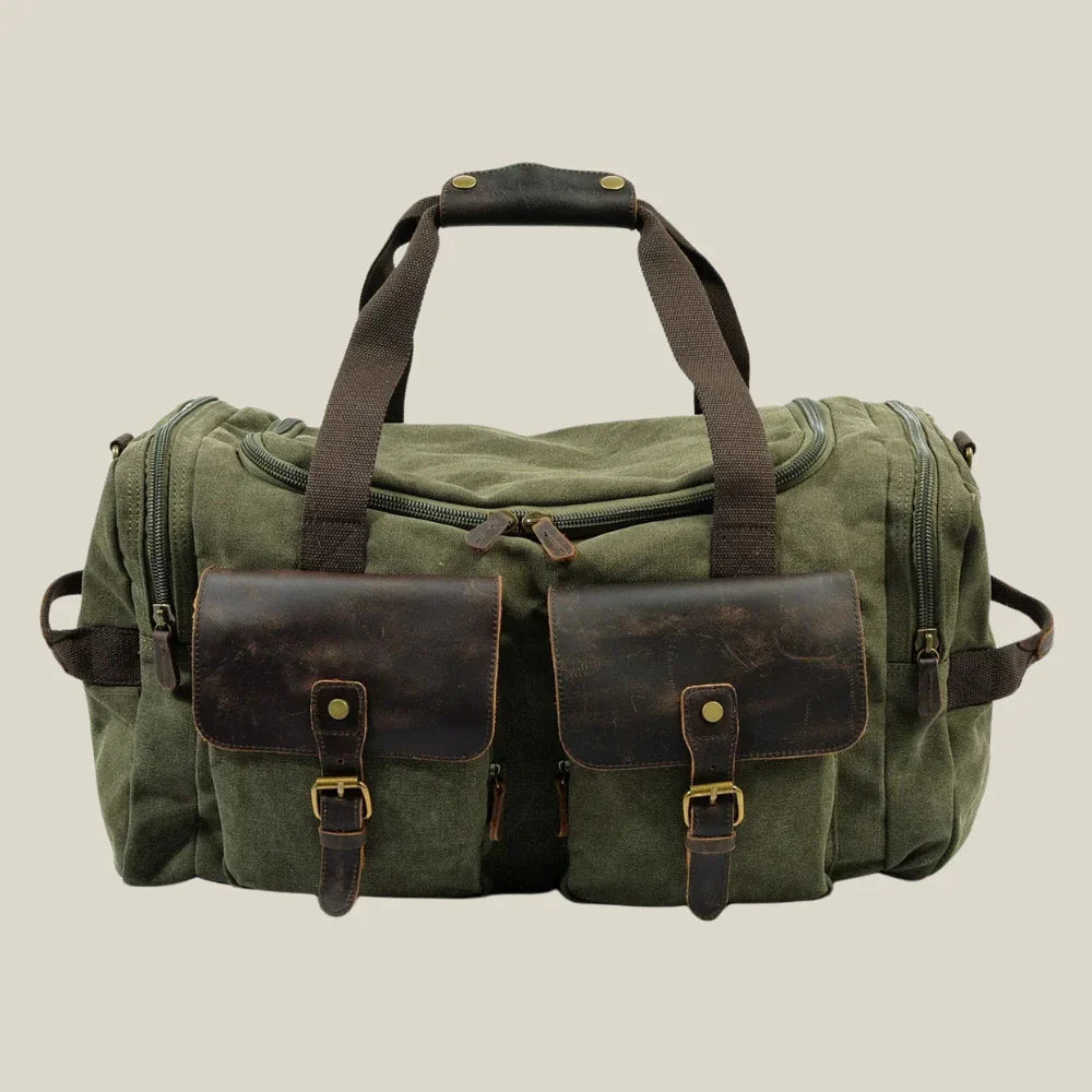 Arklen Expedition Duffel – Vintage Canvas Travel Bag