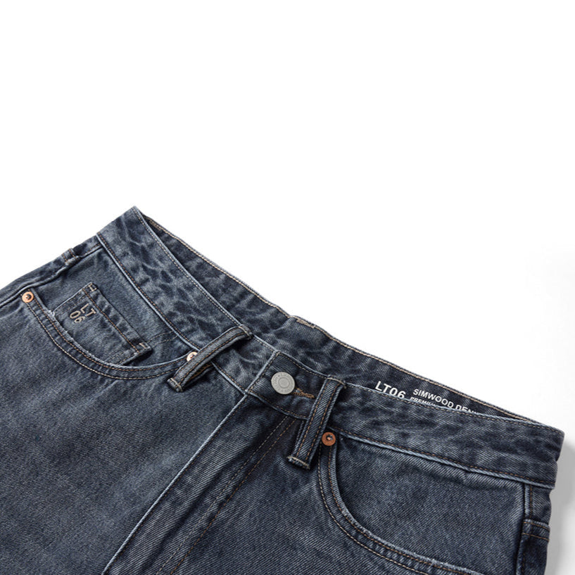 100% Cotton Arklen Classic Straight-Leg Denim Jeans Pants