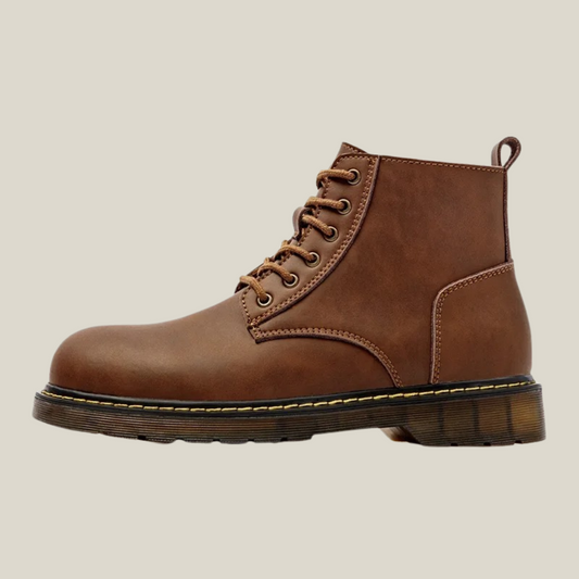 Arklen Combat Leather Boots - The Hero