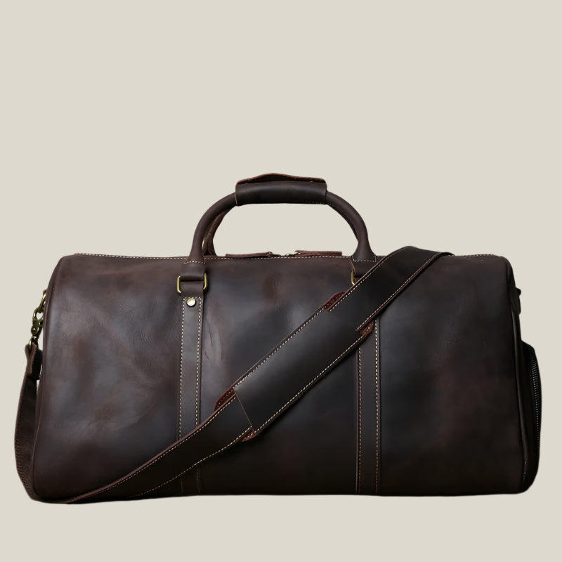 Arklen Voyager Duffel – Full Grain Leather Travel Bag