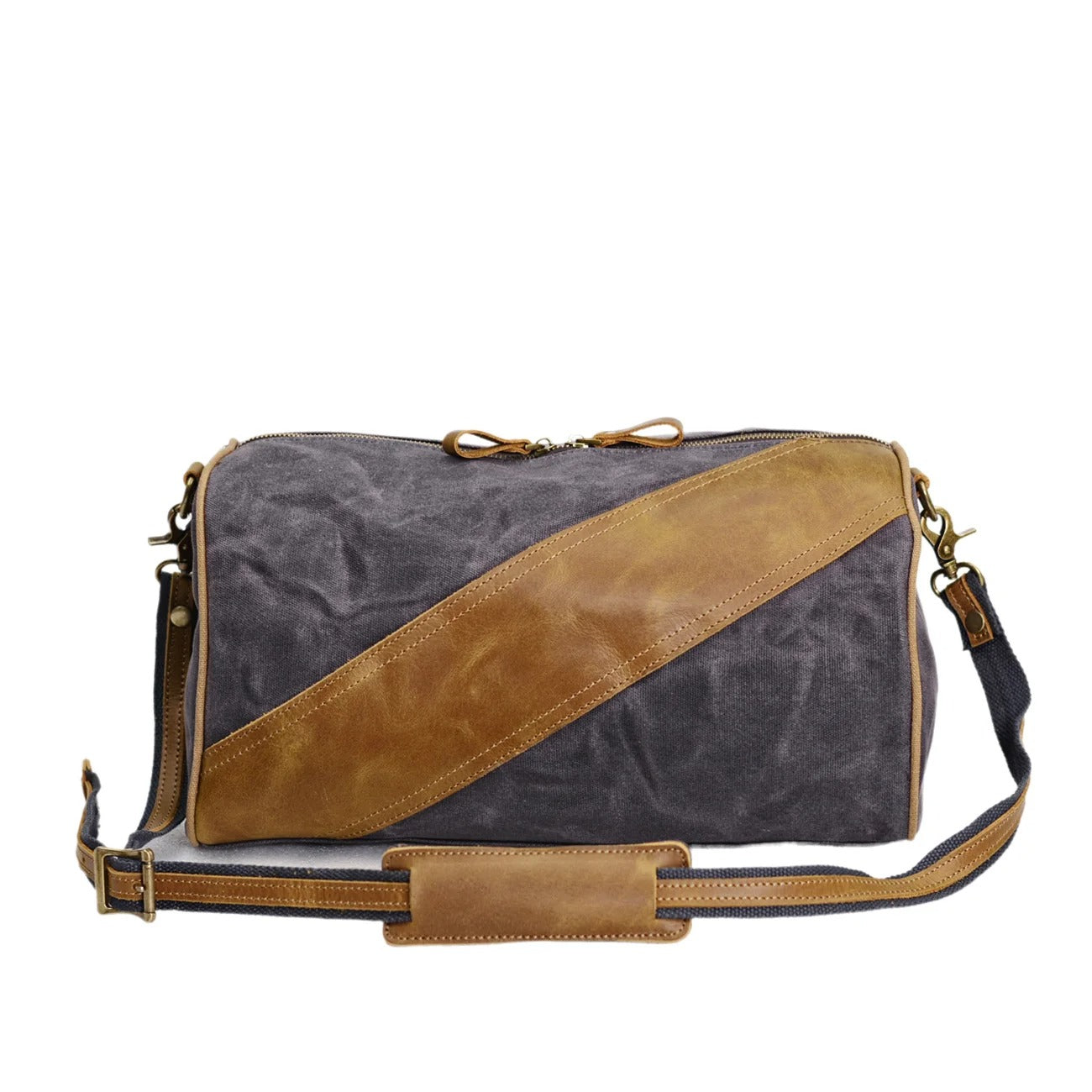 Arklen Pathfinder Duffel – Waxed Canvas & Leather Travel Bag