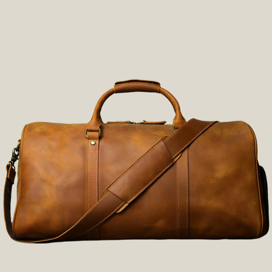 Arklen Voyager Duffel – Full Grain Leather Travel Bag