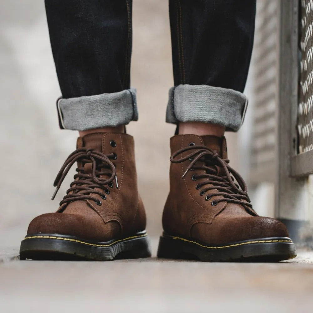 Arklen Suede Leather Boots - The Thunder
