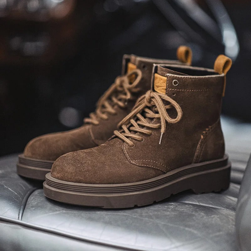 Arklen Suede Leather Boots - The Challenger