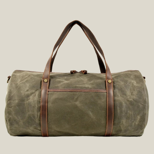 Arklen Expedition Weekender – Waxed Canvas Duffel Bag