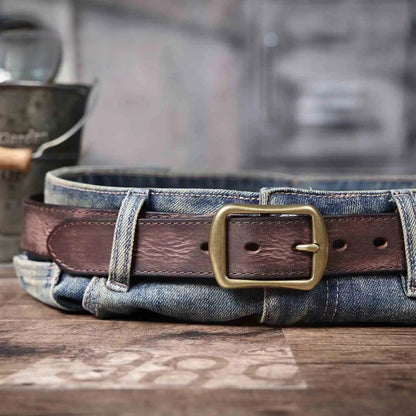 Timber Leather Belt - Arklen