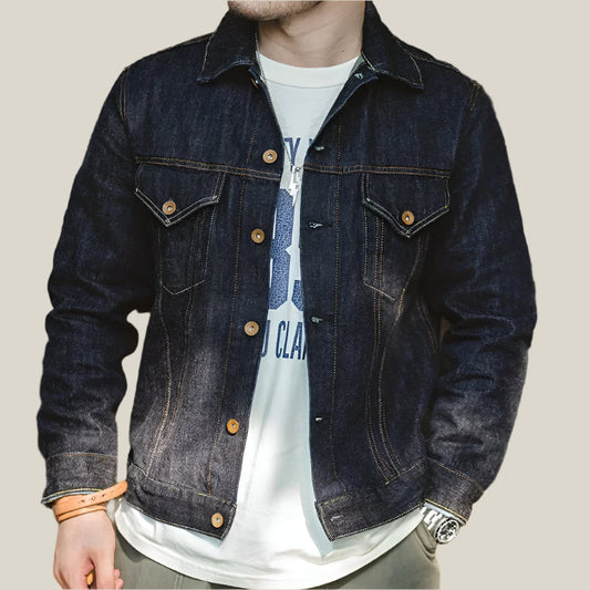 Selvedge Classic Workwear Denim Jacket – Arklen