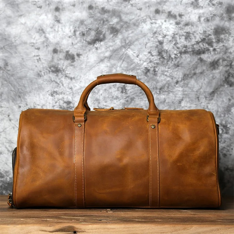 Arklen Voyager Duffel – Full Grain Leather Travel Bag