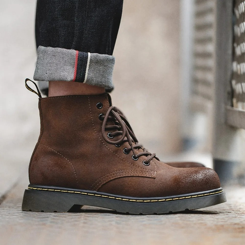 Arklen Suede Leather Boots - The Thunder