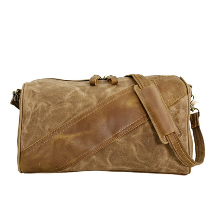 Arklen Pathfinder Duffel – Waxed Canvas & Leather Travel Bag