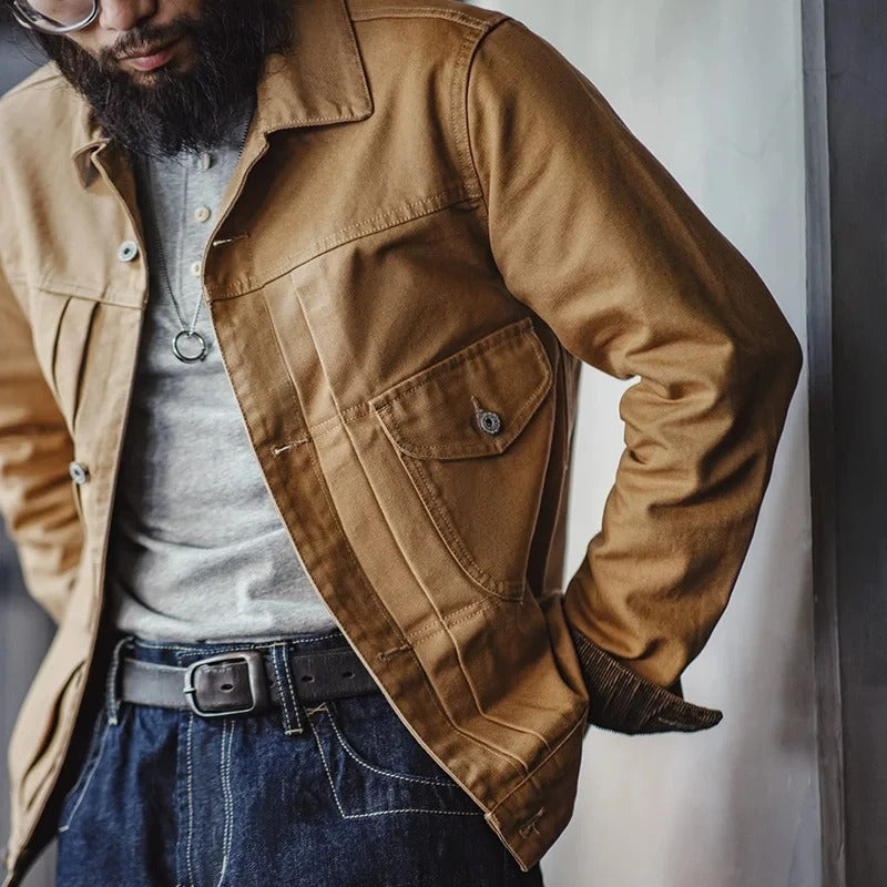 Canvas Chore Workwear Jacket - Arklen