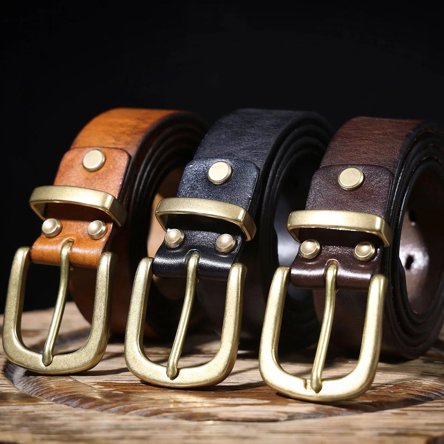 Arklen Dakota Full-Grain Leather Belt