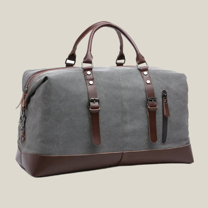 Arklen Heritage Duffel – Waxed Canvas & Leather Travel Bag
