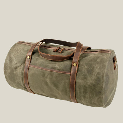Arklen Expedition Weekender – Waxed Canvas Duffel Bag
