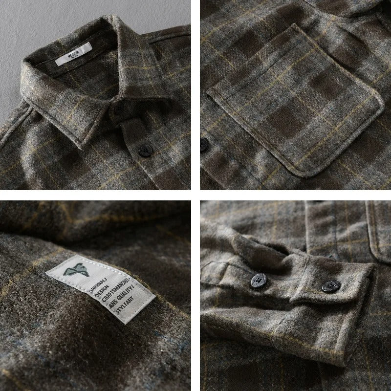Arklen Ironwood Heavyweight Flannel Shirt