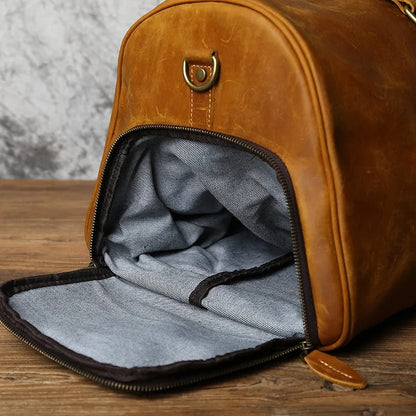 Arklen Voyager Duffel – Full Grain Leather Travel Bag