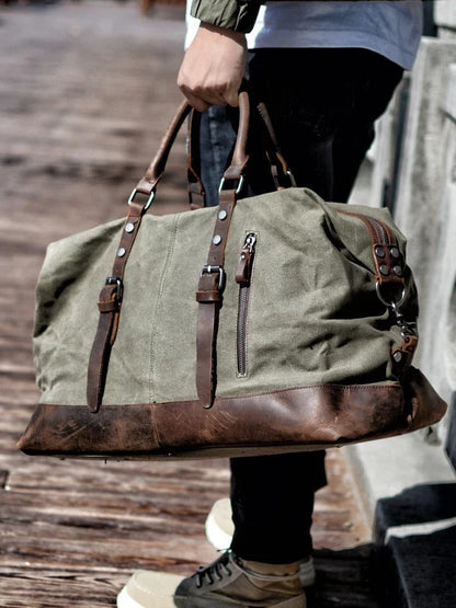 Arklen Pathfinder Duffel – Waxed Canvas Travel Bag